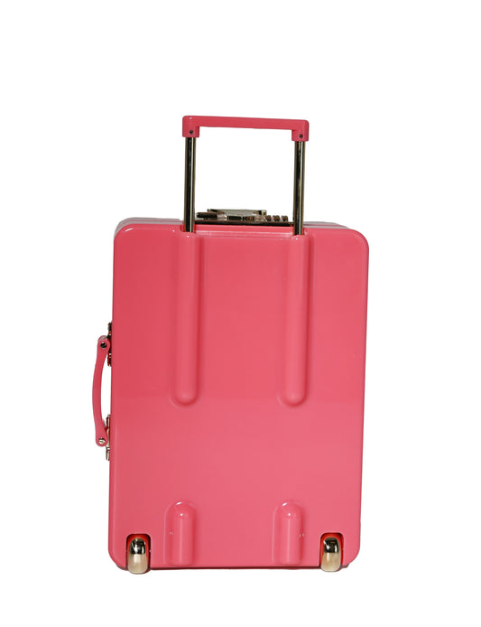 CHANEL 2016 SS Trolley Pink Minaudiere