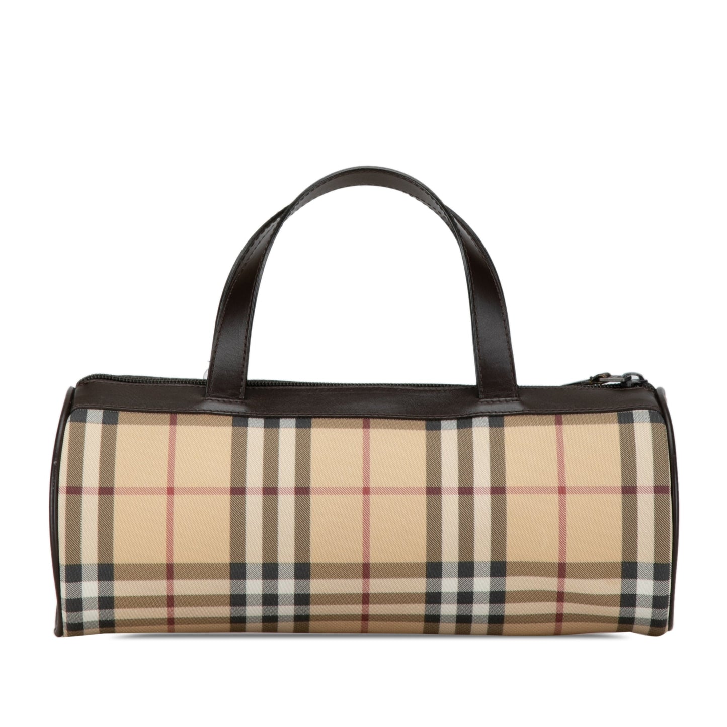 Burberry Ho  Check Barrell HandBag