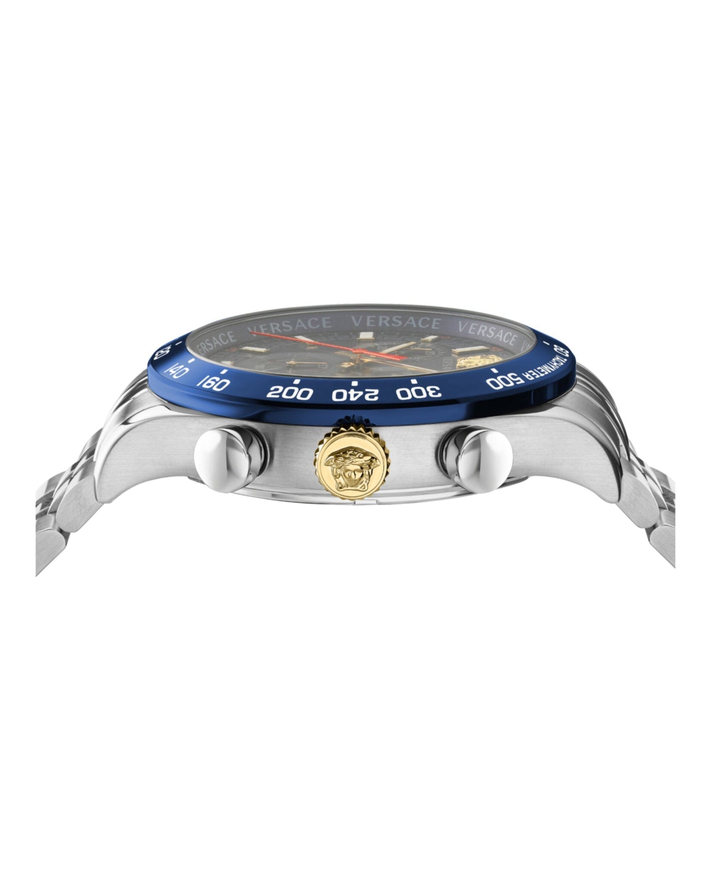Versace Mens  Date 44mm Bracelet Fashion Watch