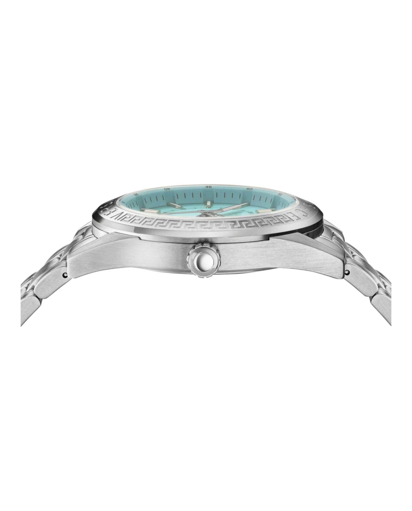 Versace Mens  Stainless Steel 42mm Bracelet Fashion Watch