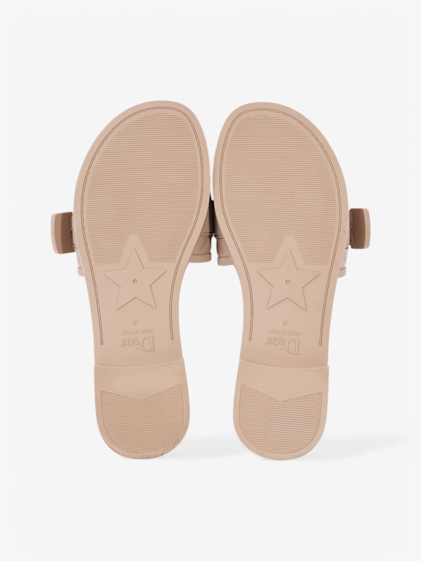 Christian Dior DIOREVOLUTION Brown Rubber EU 38 UK 5