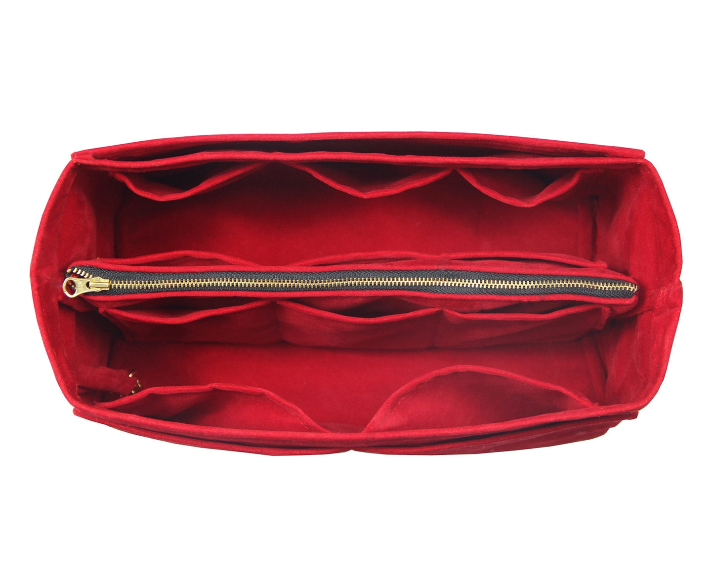 [Louis Vuitton (LV) Montorgueil GM (Large)] Velvet Bag Organizer - Customized Purse Insert, Tote Liner Protector, Handbag Organizer (Type B)
