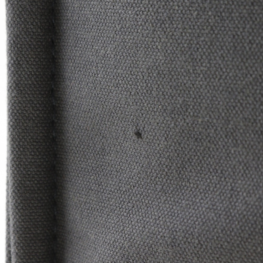 HERMES Tote Bag Cotton canvas gray 2001 Ginza Limited SackFool ToeMM unisex(Unisex)  d