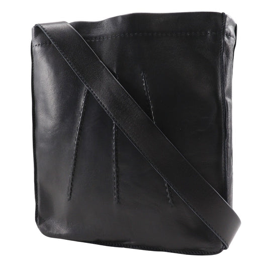 HERMES Shoulder Bag Calfskin black Toudu unisex(Unisex)  d