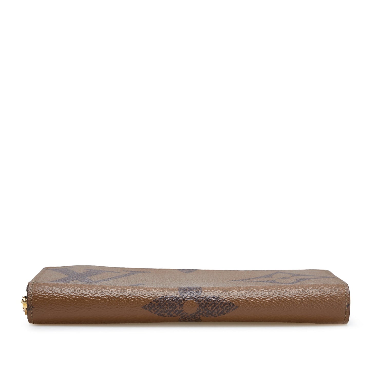 Brown Louis Vuitton Monogram Giant Reverse Zippy Wallet