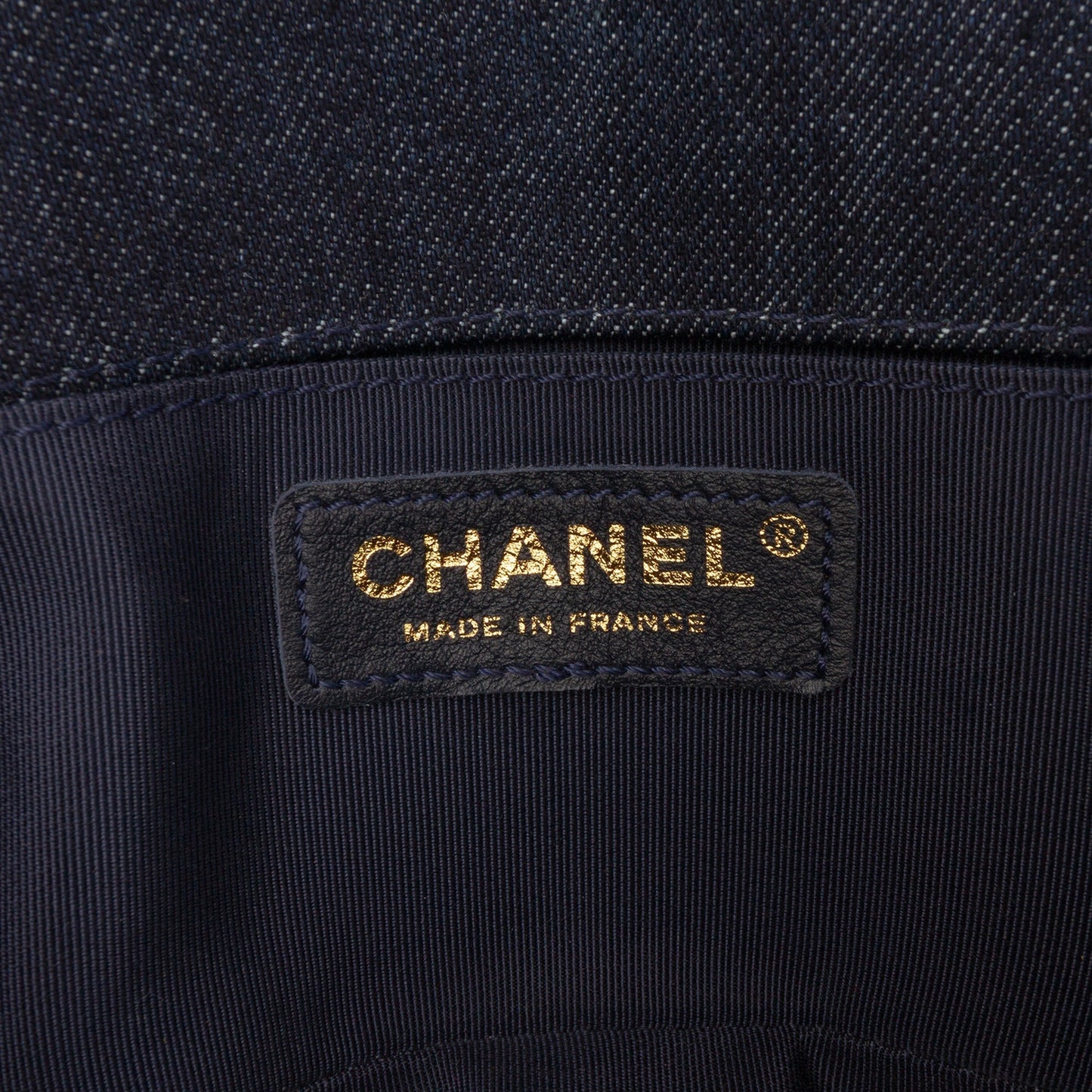 Blue Chanel Small Quilted Denim and Tweed Boy Flap Crossbody Bag