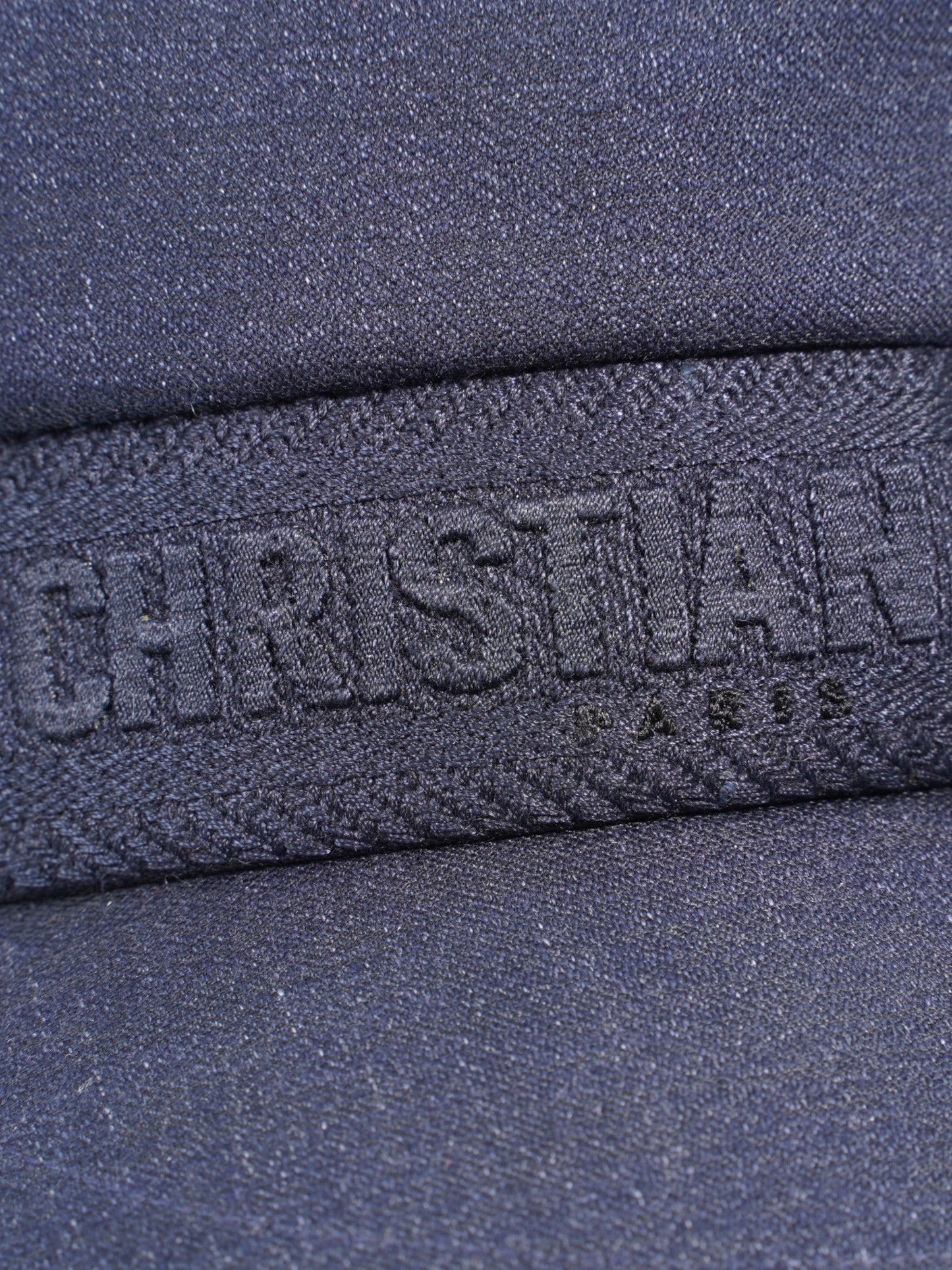 Christian Dior DiorTravel Cap  Navy Blue Cotton 58