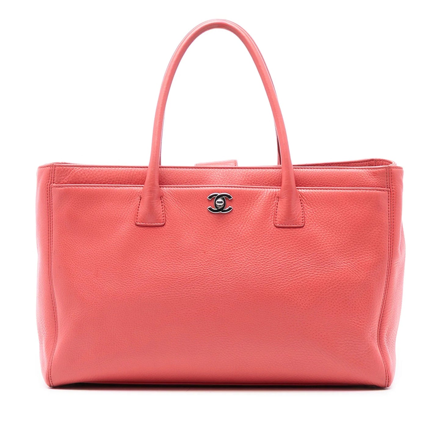 Pink Chanel Medium Calfskin Executive Cerf Tote