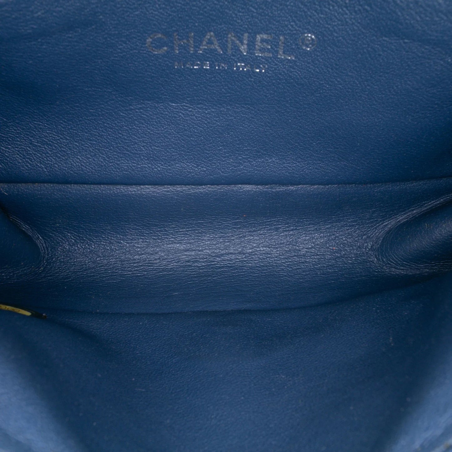 Blue Chanel Small Quilted Denim Boy Flap Crossbody Bag