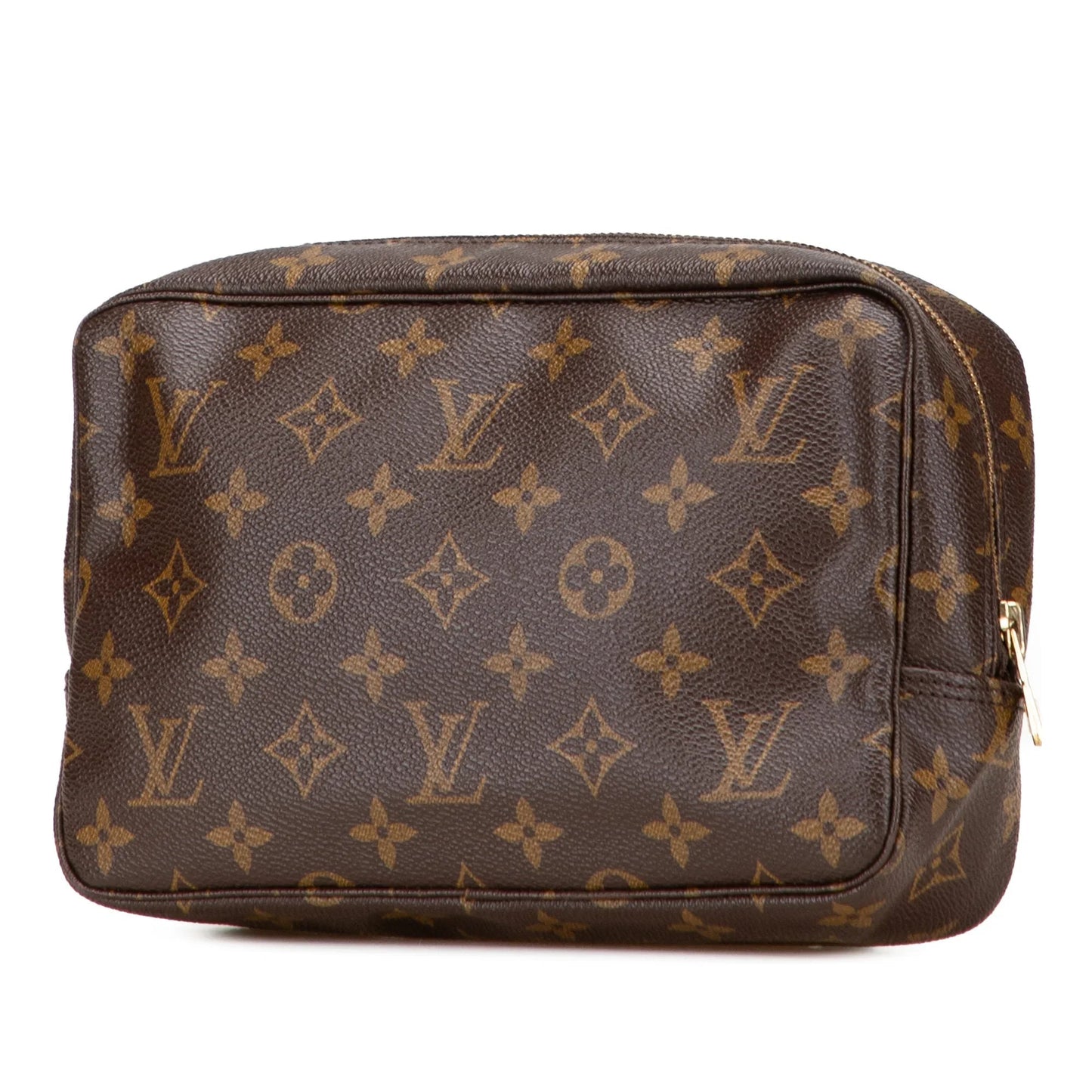 Brown Louis Vuitton Monogram Trousse Toilette 23 Clutch Bag