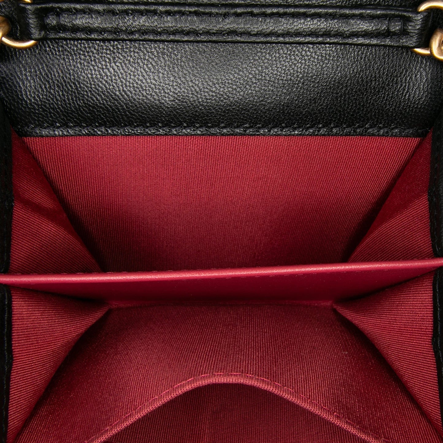 Black Chanel Lambskin 19 Flap Coin Purse With Chain Crossbody Bag