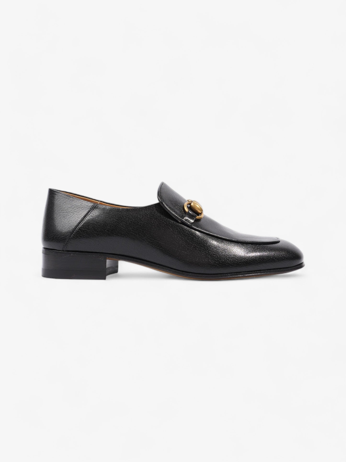 Gucci Horsebit Loafers Black Leather EU 38.5 UK 5.5