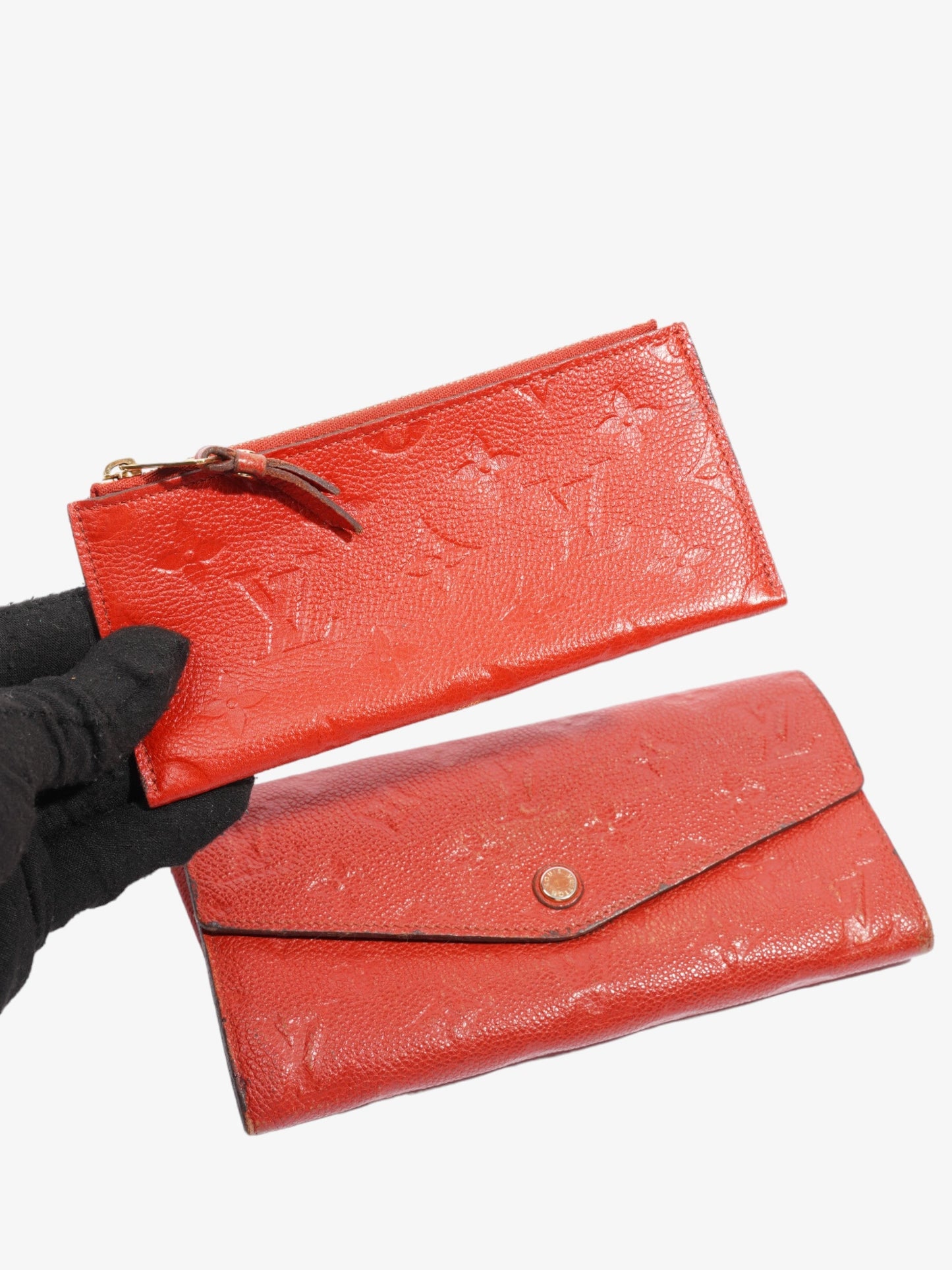 Louis Vuitton Portefeuille Curie  Wallet Jaipur Empreinte Leather