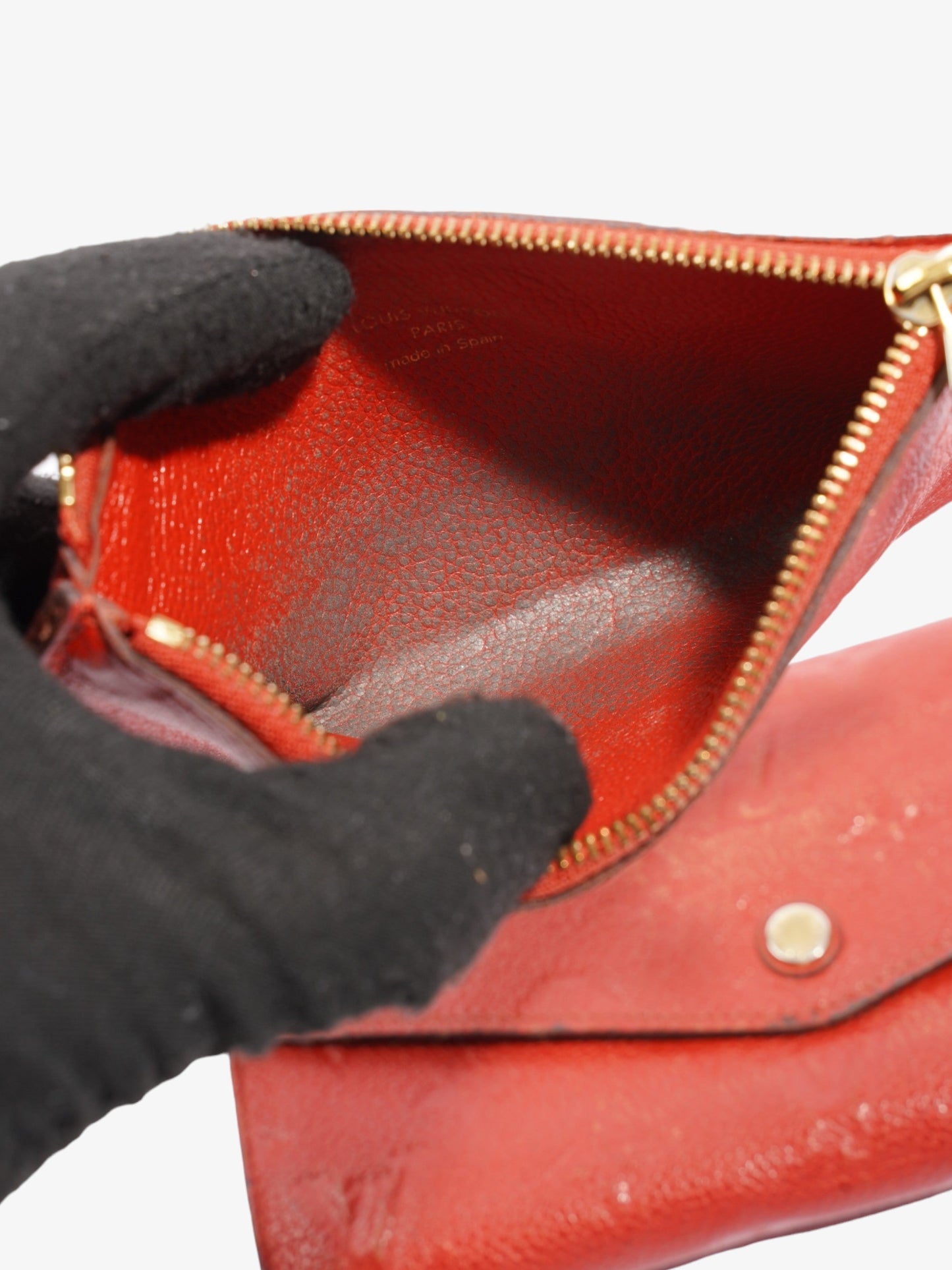 Louis Vuitton Portefeuille Curie  Wallet Jaipur Empreinte Leather