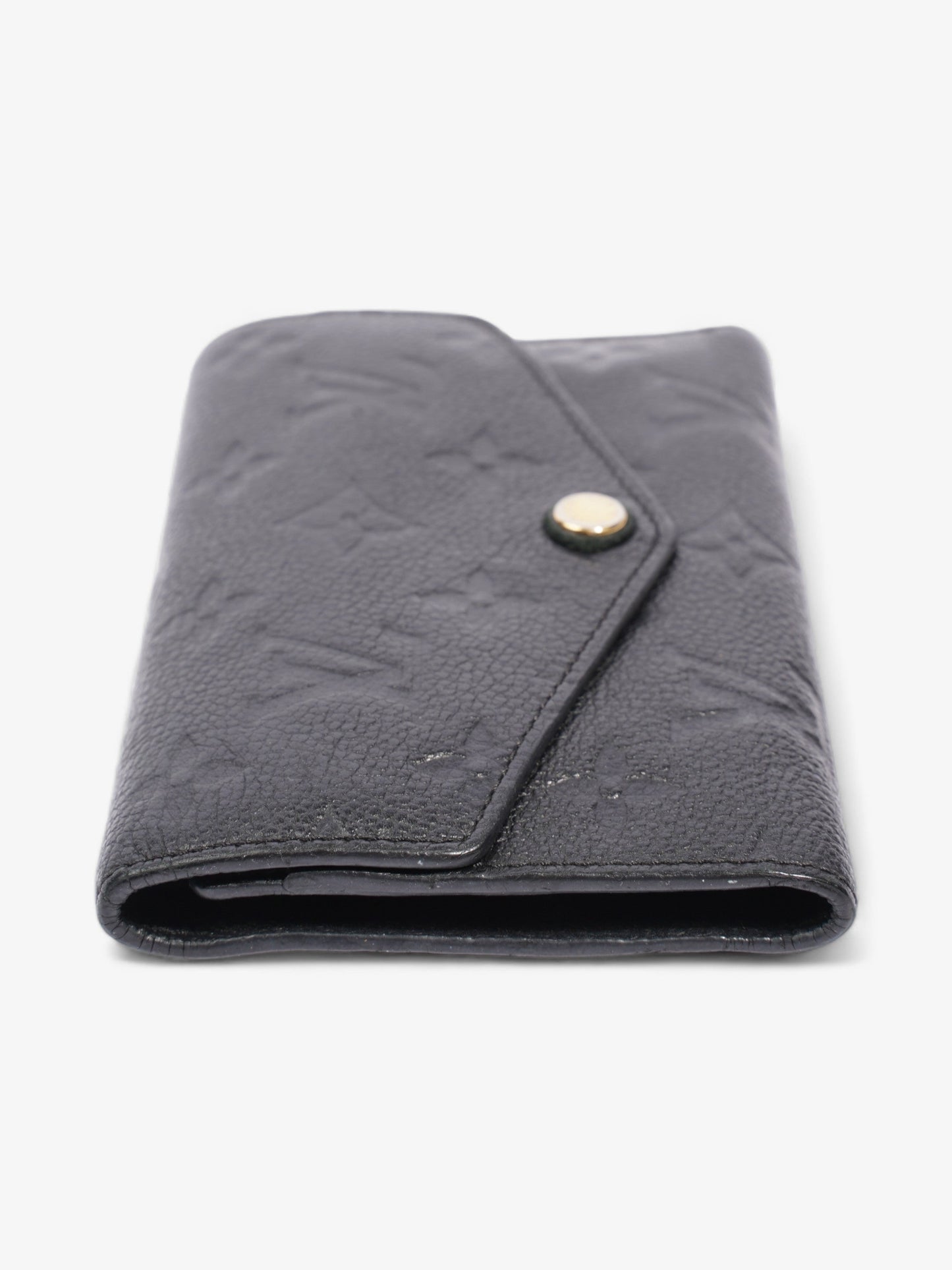 Louis Vuitton Curie  Trifold wallet  Black / Black Empreinte Leather