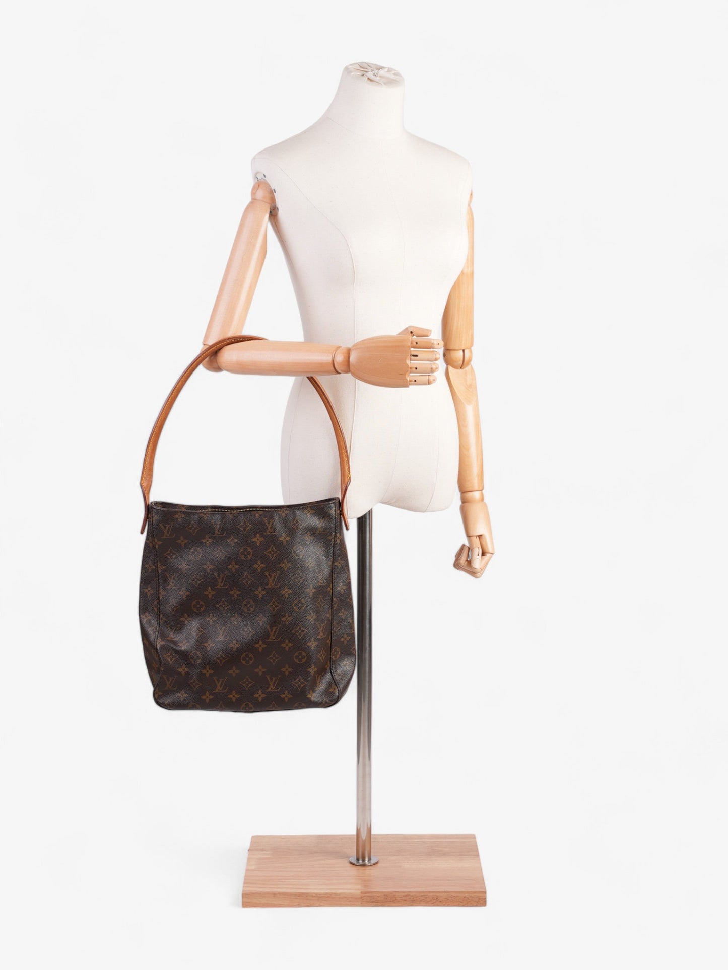Louis Vuitton Looping Monogram Coated Canvas GM