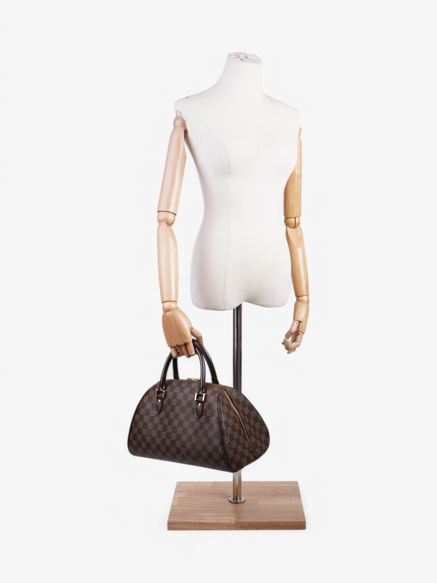 Louis Vuitton Ribera Damier Ebene Coated Canvas MM