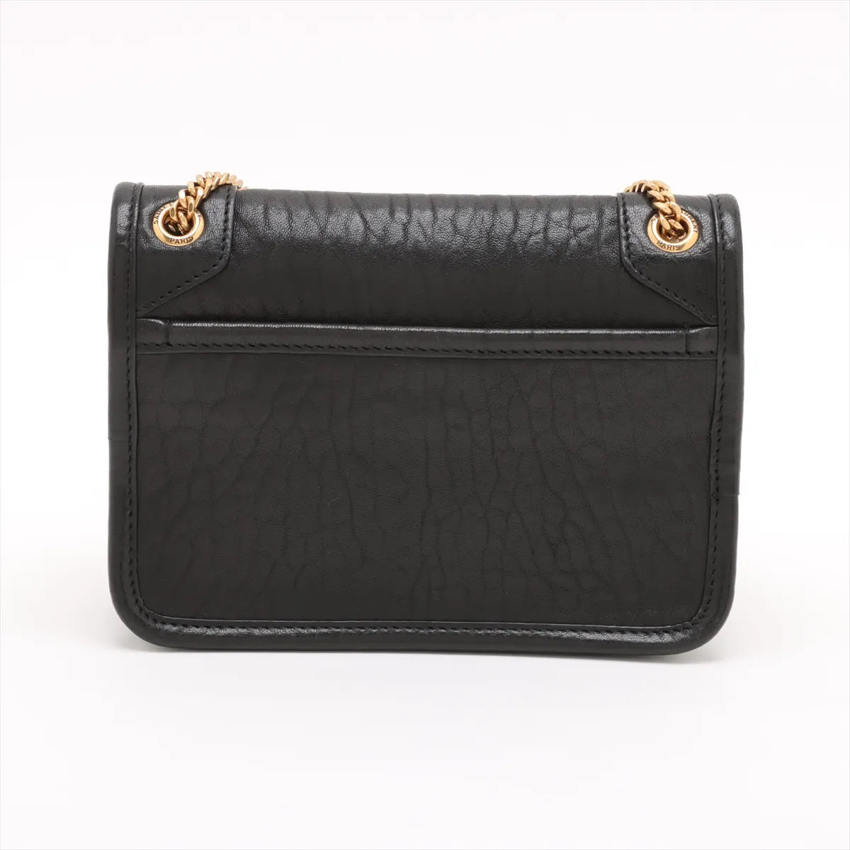 Saint Laurent Black Grained Calfskin Niki Mini [Clearance Sale]