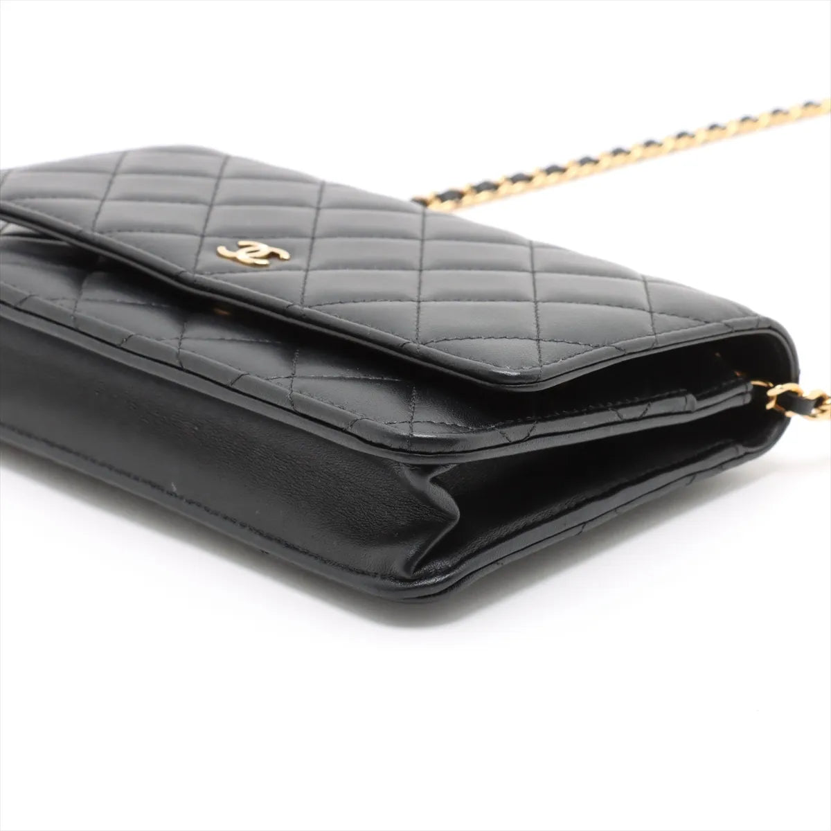 Chanel Black Nappa Lambskin Wallet On Chain [Clearance Sale]