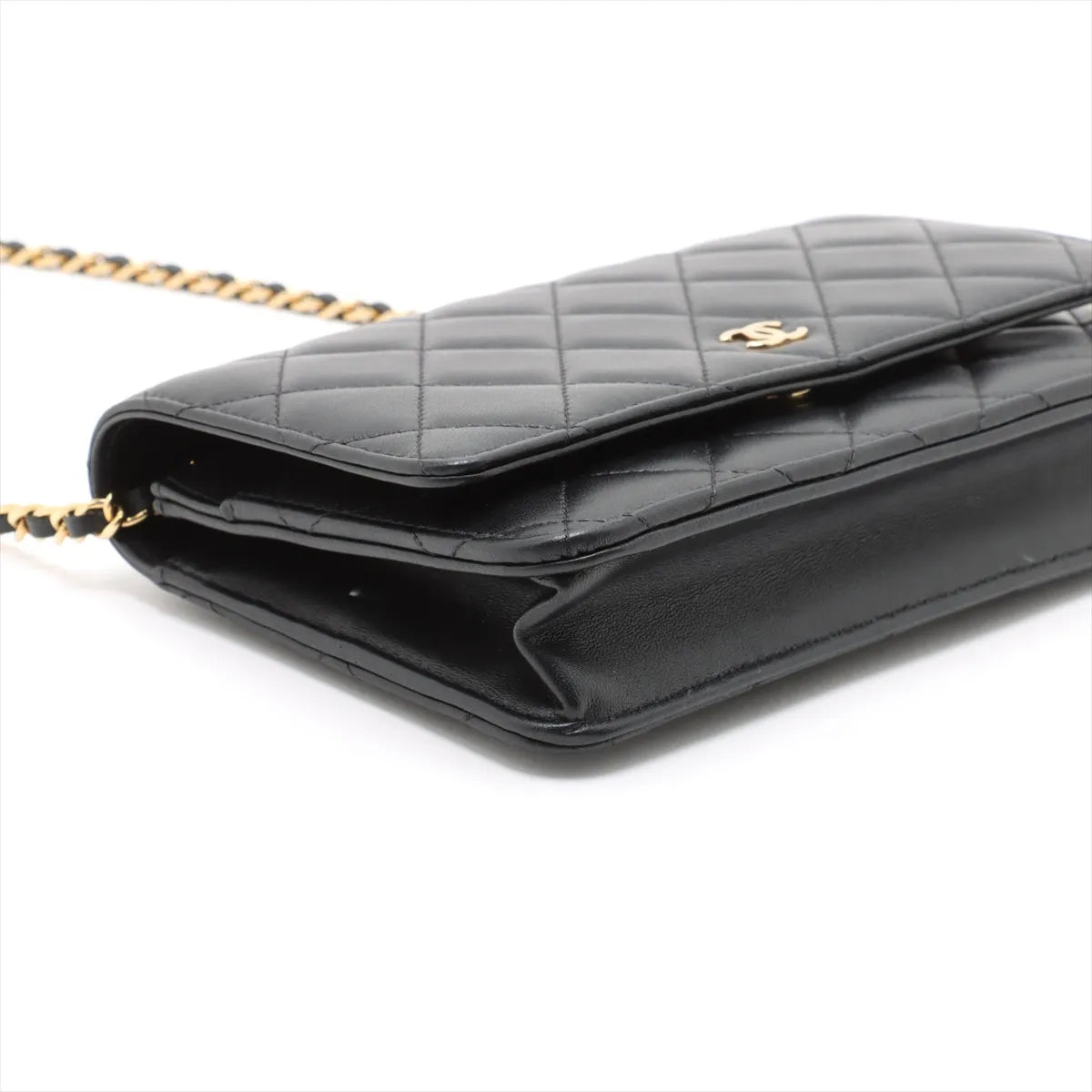 Chanel Black Nappa Lambskin Wallet On Chain [Clearance Sale]