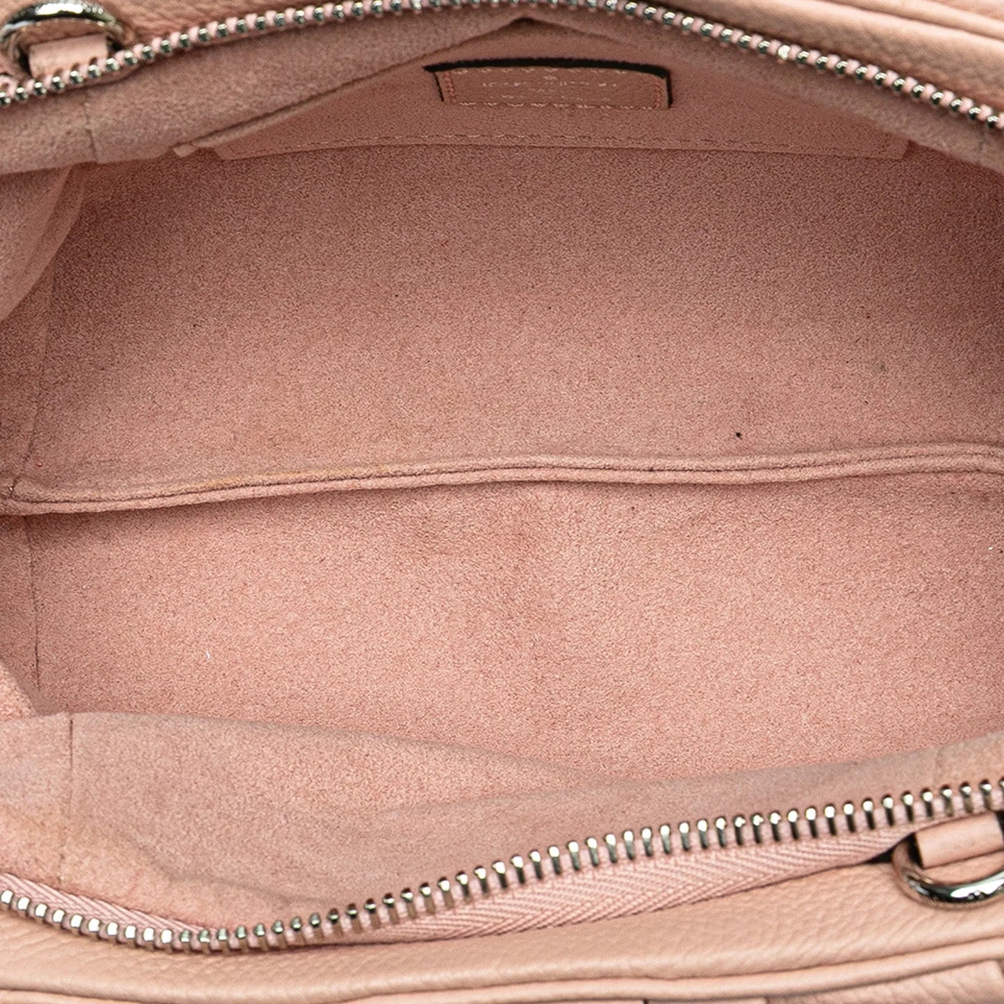 Pink Louis Vuitton Monogram Mahina Scala Mini Pouch Crossbody Bag