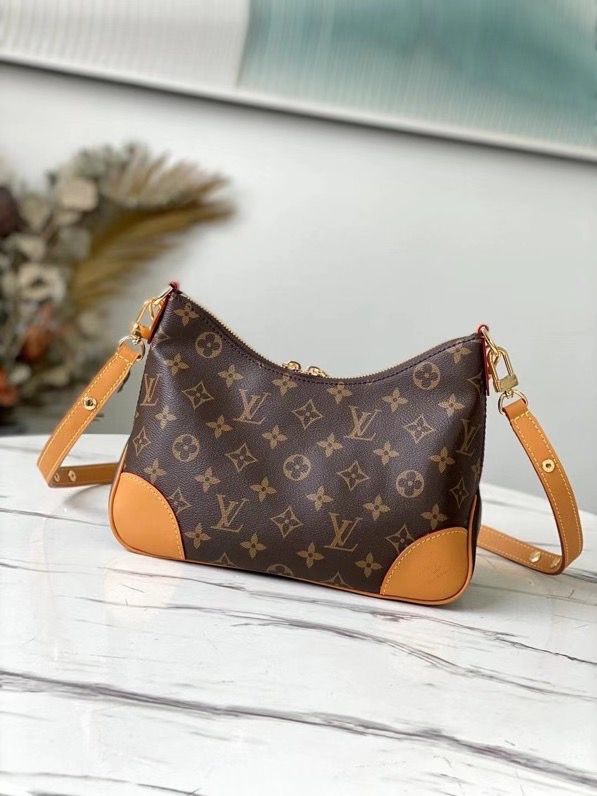 Top Quality Boulogne Monogram Canvas Natural Beige For Women, Womens Handbags, Shoulder And Crossbody Bags 11.4in/29cm Top Quality M45832