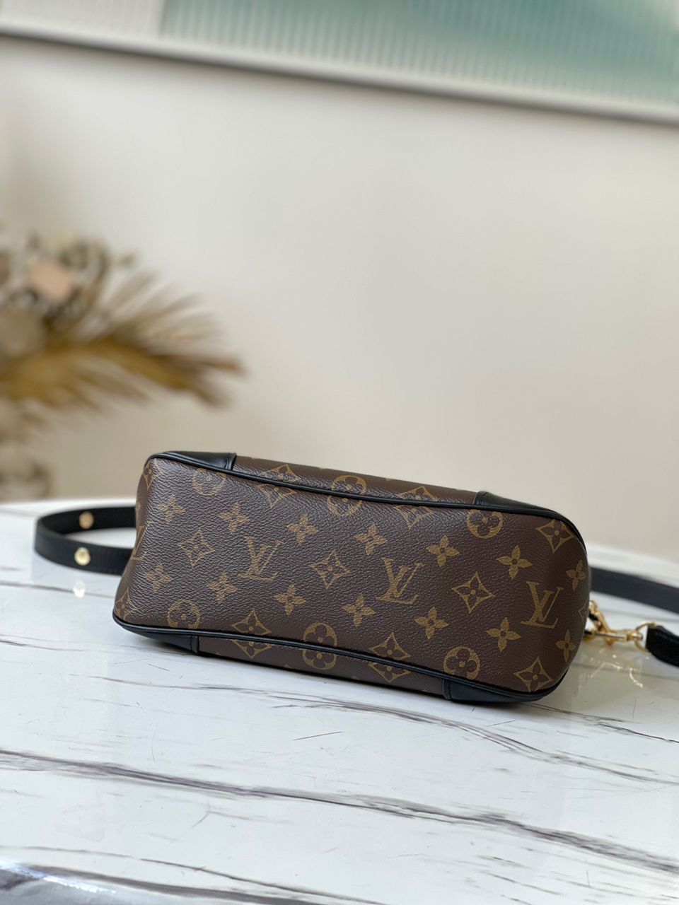 Top Quality Boulogne Monogram Canvas Black For Women,  Shoulder Bags 11.4in/29cm Top Quality M45831