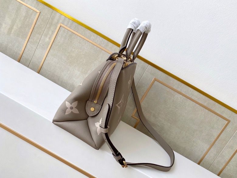 Top Quality Petit Palais Monogram Flowers Tourterelle/Creme For Women,  Shoulder And Crossbody Bags 11.4in/29cm Top Quality M58914