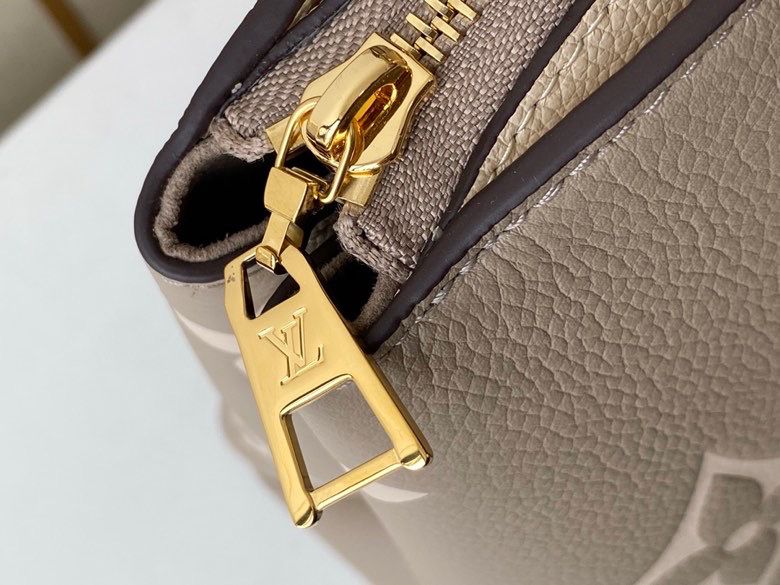 Top Quality Petit Palais Monogram Flowers Tourterelle/Creme For Women,  Shoulder And Crossbody Bags 11.4in/29cm Top Quality M58914