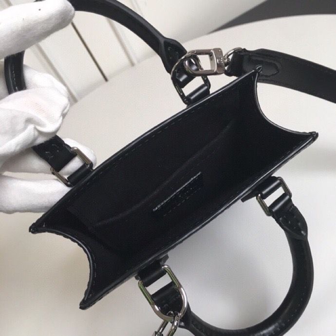 Top Quality Petit Sac Plat Black For Women, WoWallet 5.5in/14cm Top Quality M69441