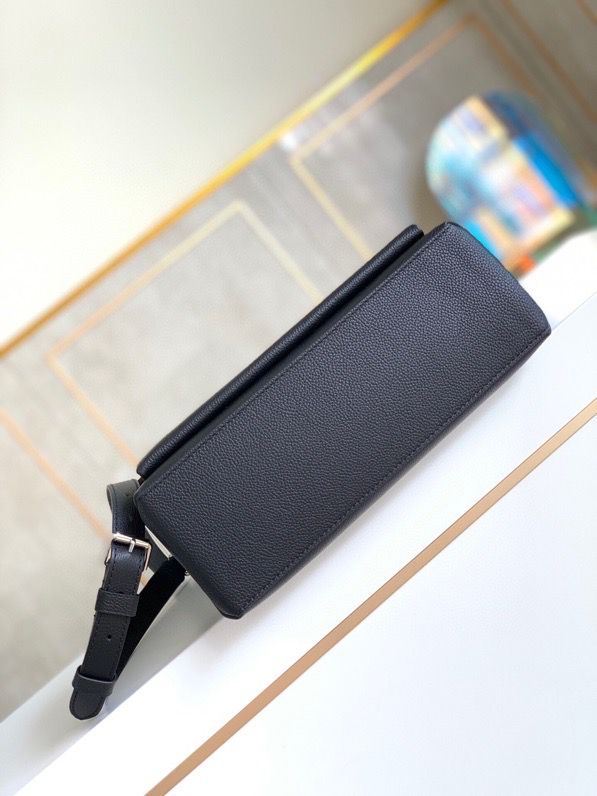 Top Quality Mylockme Satchel Black For Women,  Shoulder And Crossbody Bags 11in/28cm Top Quality M54849