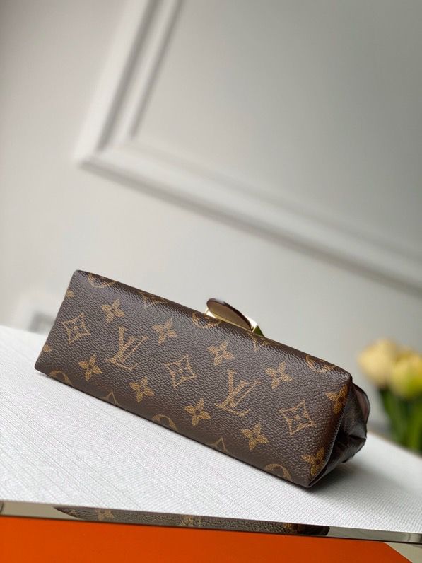 Top Quality Locky BB Monogram Canvas Rose Poudre Pink For Women, Womens Handbags, Shoulder And Crossbody Bags 7.9in/20cm Top Quality M44080