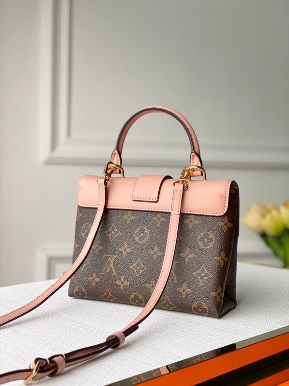 Top Quality Locky BB Monogram Canvas Rose Poudre Pink For Women, Womens Handbags, Shoulder And Crossbody Bags 7.9in/20cm Top Quality M44080