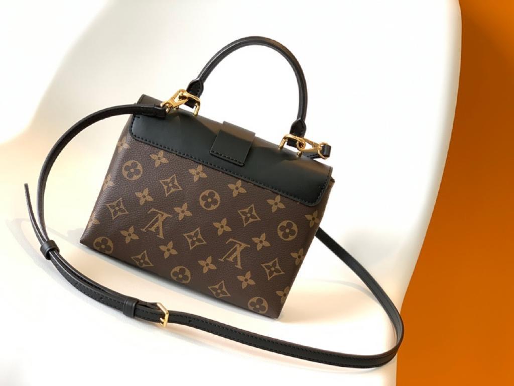 Top Quality Locky BB Monogram Canvas Black For Women, Womens Handbags, Shoulder And Crossbody Bags 7.9in/20cm Top Quality M44141