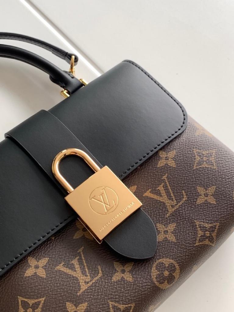 Top Quality Locky BB Monogram Canvas Black For Women, Womens Handbags, Shoulder And Crossbody Bags 7.9in/20cm Top Quality M44141