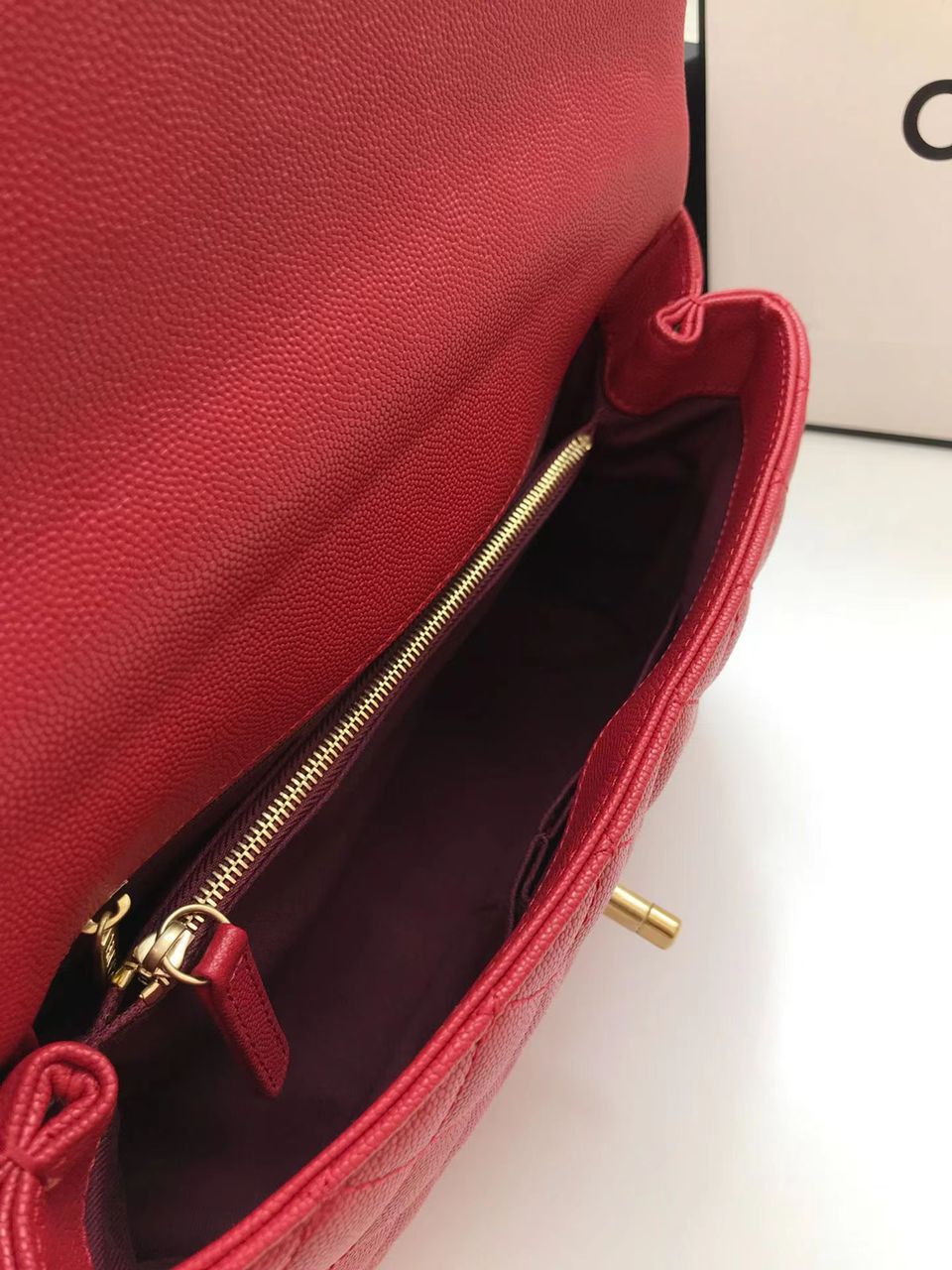 CHLLarge Top Qualityap Bag With Top Handle Red For Women Handbags, Shoulder And Crossbody Bags 11in/28cm A92991