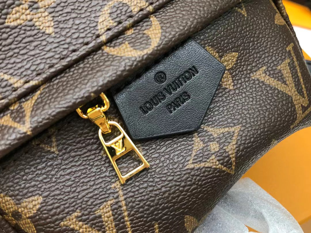 Top Quality Palm Springs Mini Monogram Canvas For Women, Womens Handbags, WoBackpack 6.7in/17cm Top Quality M44873