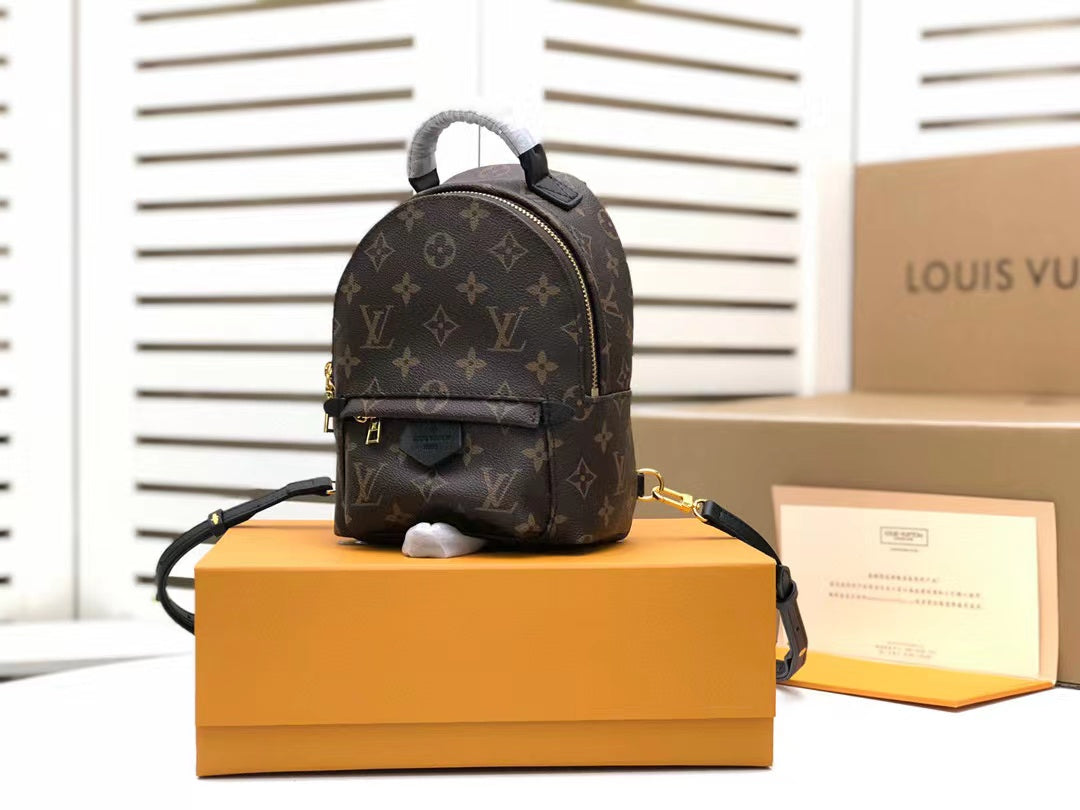 Top Quality Palm Springs Mini Monogram Canvas By Nicolas Ghesquière For Women, WoHandbags 22cm Top Quality M44873