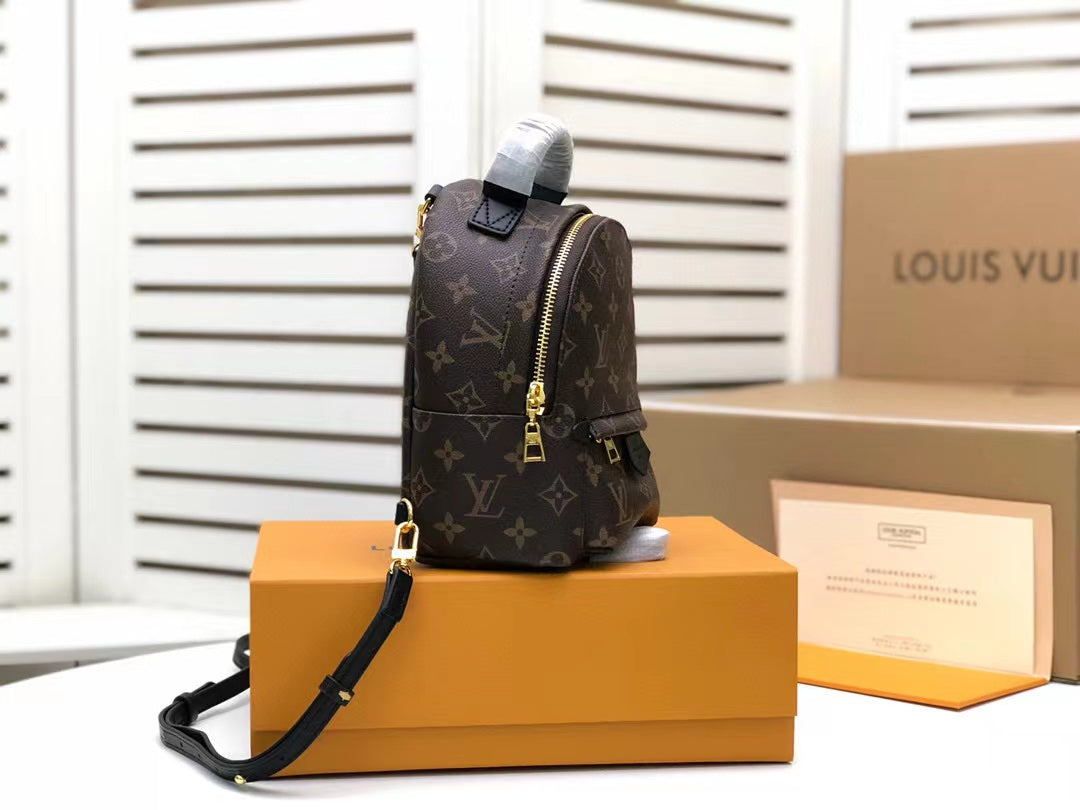 Top Quality Palm Springs Mini Monogram Canvas By Nicolas Ghesquière For Women, WoHandbags 22cm Top Quality M44873