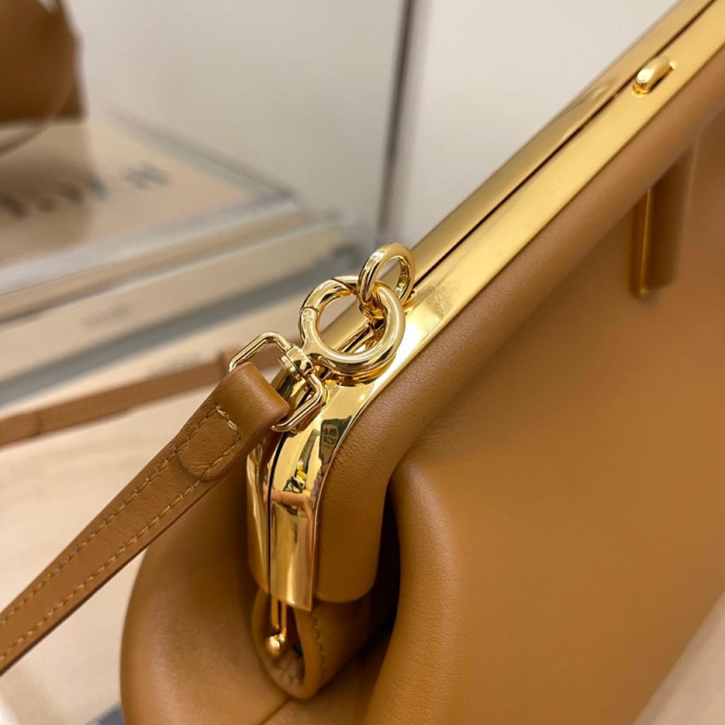 FI First Small Brown For Women, HandBags, Shoulder And Crossbody Bags 10.2in/26cm FF 8BP129ATop QualityEF0NYJ