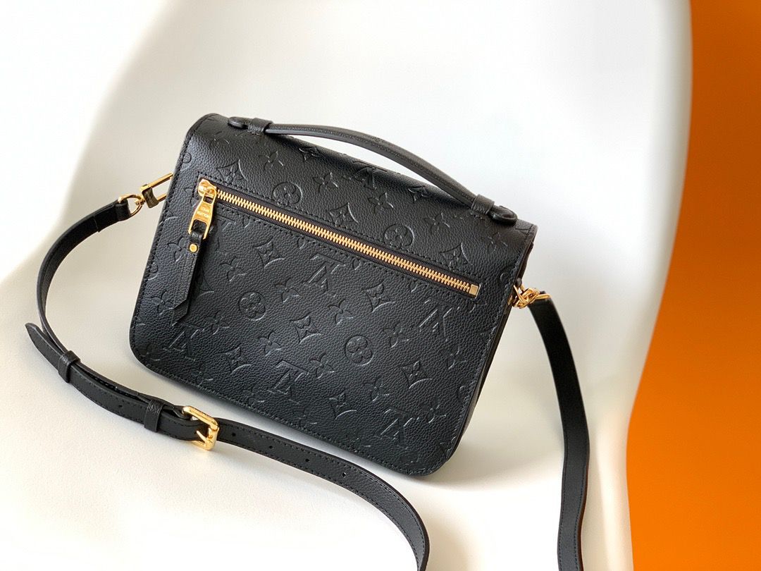 Top Quality Pochette Metis Monogram Empreinte Black For Women,  Shoulder And Crossbody Bags 9.8in/25cm Top Quality M41487