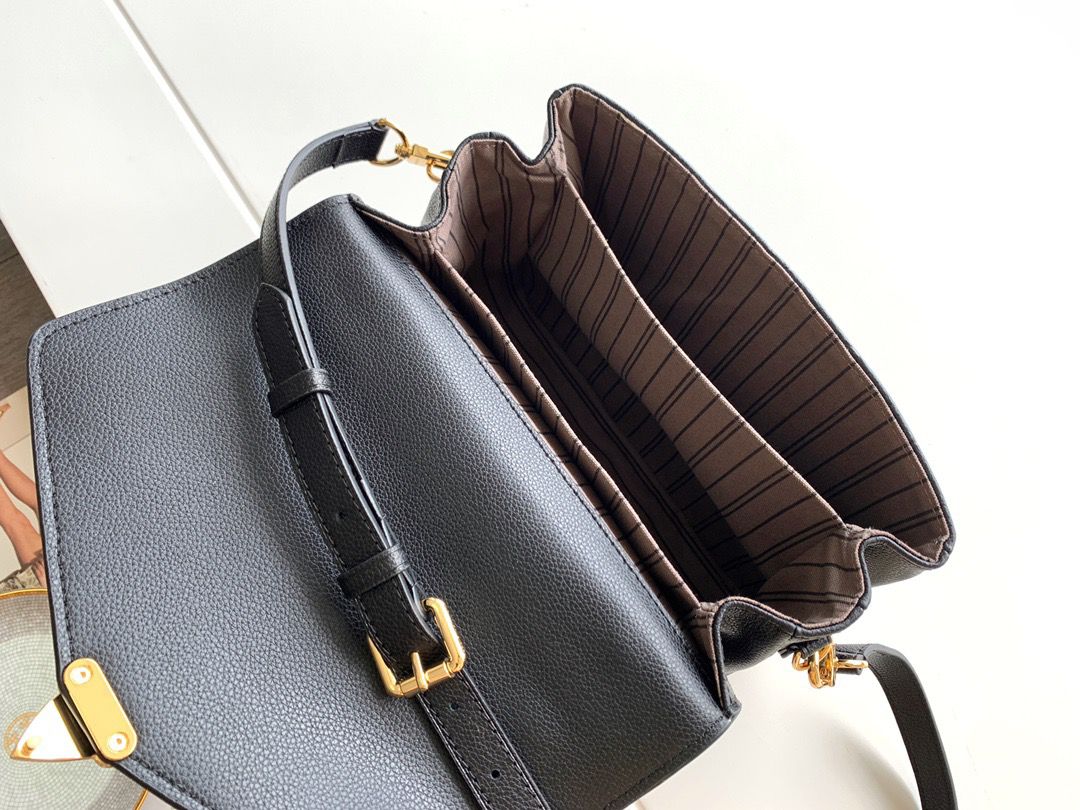 Top Quality Pochette Metis Monogram Empreinte Black For Women,  Shoulder And Crossbody Bags 9.8in/25cm Top Quality M41487