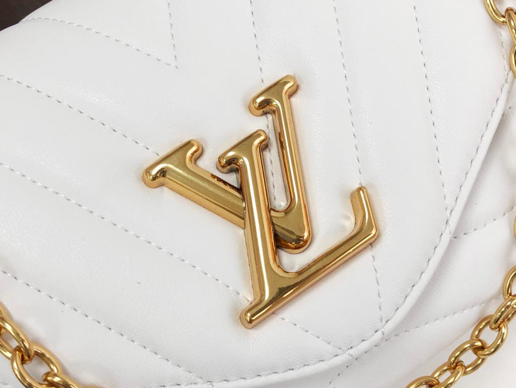 Top Quality New Wave Chain Bag White For Women,  Shoulder And Crossbody Bags 9.4in/24cm Top Quality M58549