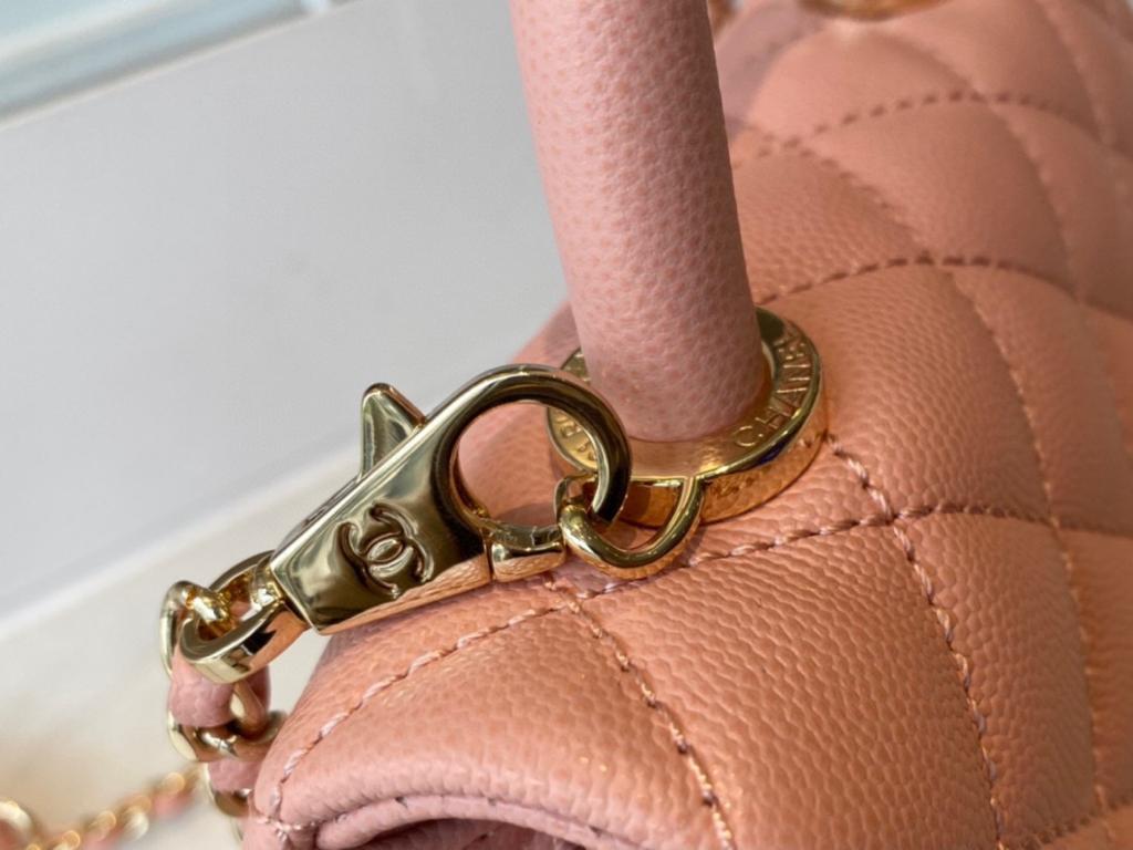 CHLMini Flap Bag Top Handle PiNike For Women 7.5in/19cm