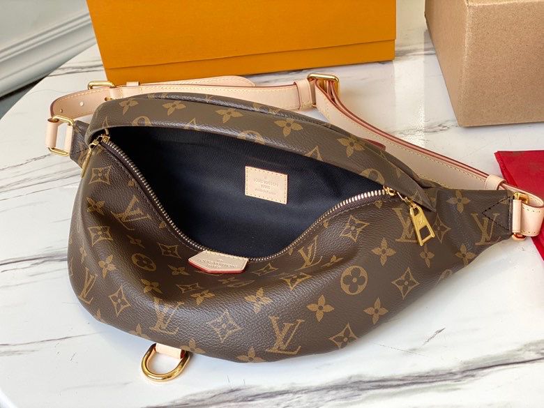 Top Quality Bumbag 37cm Monogram Canvas Spring/Summer Collection, Brown