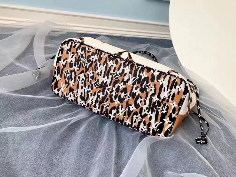 Top Quality Neverfull MM Tote Bag Ivoire Monogram Jungle Canvas For Women,  Shoulder Bags 12.2in/31cm Top Quality M44716