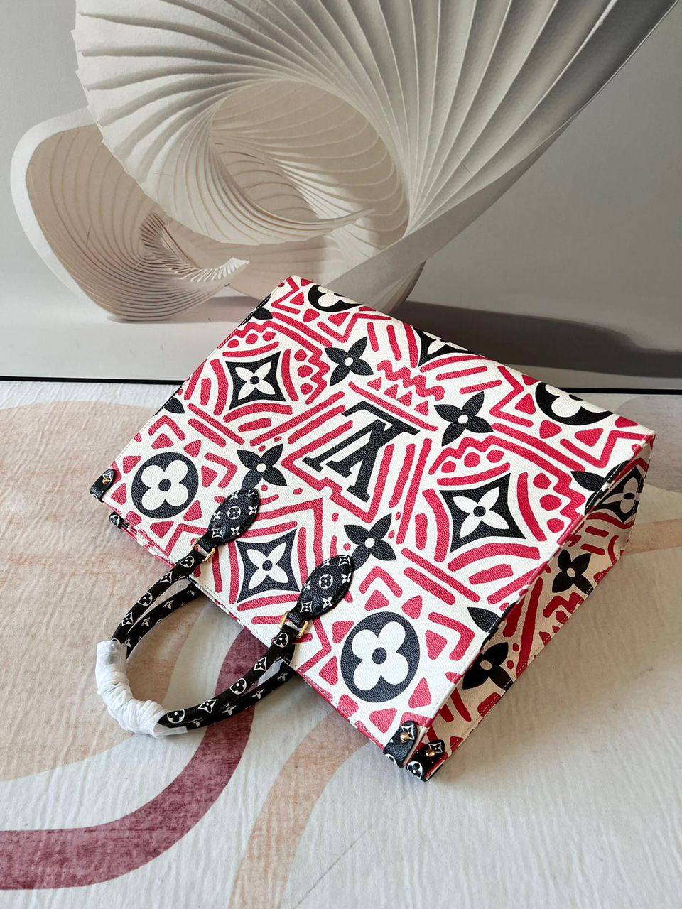 Top Quality Top Quality Crafty OnTheGo GM Tote Bag Monogram Giant Red For Women, Womens Handbags, Shoulder Bags 16.1in/41cm Top Quality M45358