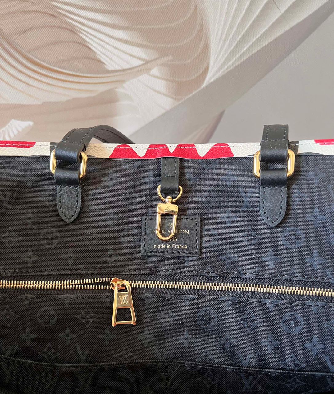 Top Quality Top Quality Crafty OnTheGo GM Tote Bag Monogram Giant Red For Women, Womens Handbags, Shoulder Bags 16.1in/41cm Top Quality M45358