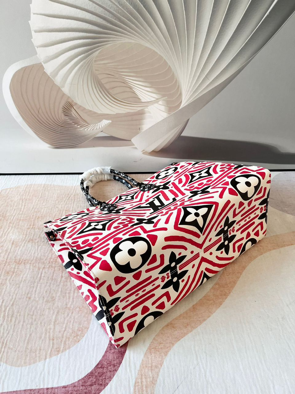 Top Quality Top Quality Crafty OnTheGo GM Tote Bag Monogram Giant Red For Women, Womens Handbags, Shoulder Bags 16.1in/41cm Top Quality M45358