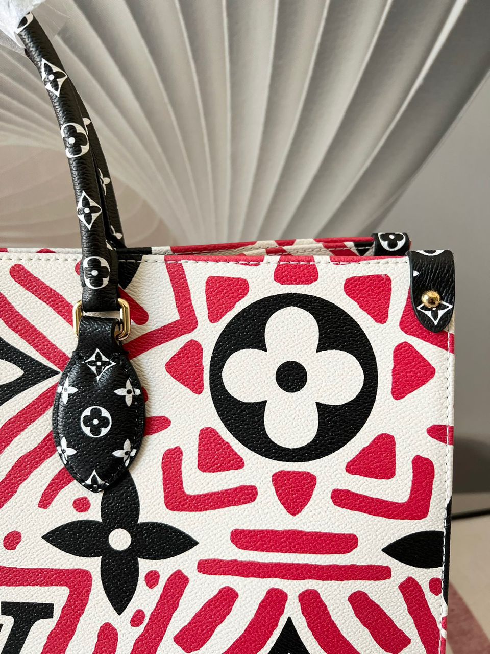 Top Quality Top Quality Crafty OnTheGo GM Tote Bag Monogram Giant Red For Women, Womens Handbags, Shoulder Bags 16.1in/41cm Top Quality M45358
